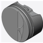 CP Bullet LS 4.010 Pistons Set - -2.7cc Flat Top - 4.00 Stroke - BLS1010-010