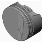 CP Bullet LS 4.020 Pistons Set - -2.7cc Flat Top - 4.00 Stroke - BLS1010-020