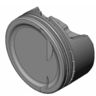 CP Bullet LS 4.125 Pistons Set - -17.4cc Dish - 4.00 Stroke - BLS1008-125
