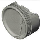 CP Bullet LS 4.125 Pistons Set - -17.4cc Dish - 4.00 Stroke - BLS1008-125