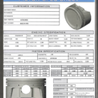 CP Bullet LS 4.070 Pistons Set - -27.4cc Dish Top - 4.00 Stroke - BLS1115-005
