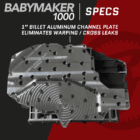 68RFE High Performance Valve Body 2007.5-2018, aka “BabyMaker 1000” 3 bm 1000 prod img 2 600x600 1