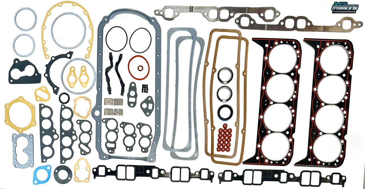 Enginetech Full Gasket Set – 1 Piece Seal (Not Vortech Inlet) - Chevrolet 350 Late