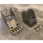 Motor Mounts: 1980-1997 Ford F250/350 to 12v/24v Cummins with 2nd Gen Bushings