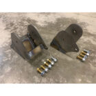 Motor Mounts: 1980-1997 Ford F250/350 to 12v/24v Cummins with 2nd Gen Bushings