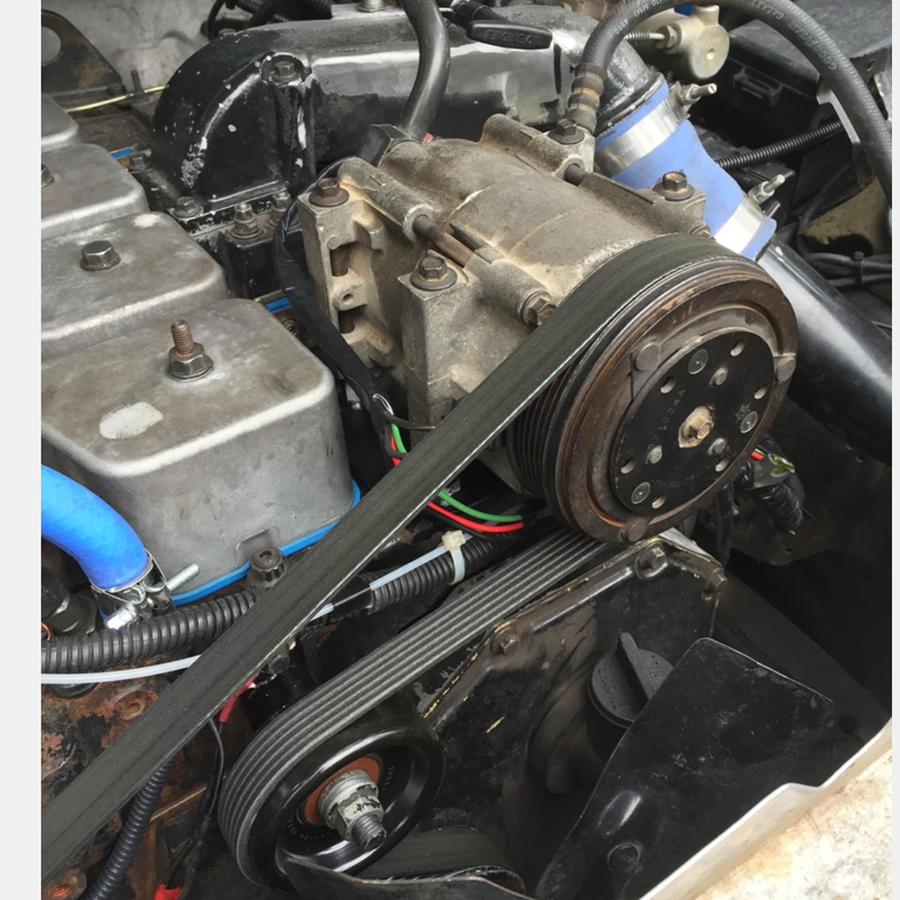 Ford Cummins AC Compressor High Mount