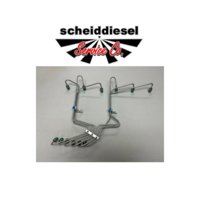 Scheid Diesel – Cummins 6BT – 12 Valve Injector Lines Clamped Set