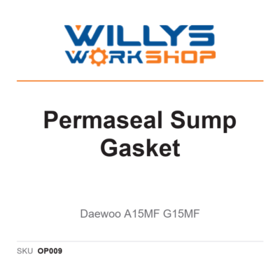 Permaseal Sump Gasket - Daewoo A15MF G15MF