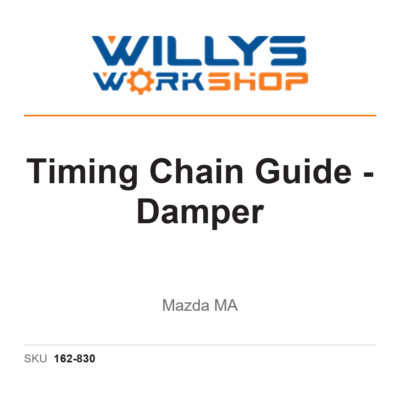 Timing Chain Guide – Damper - Mazda MA