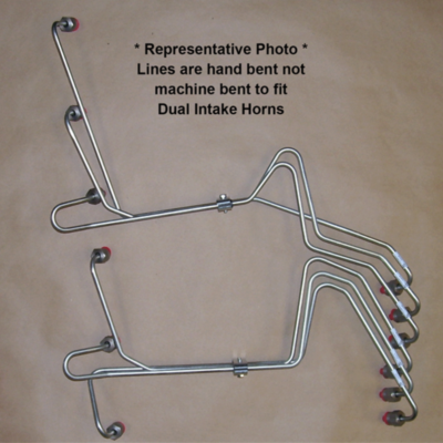Scheid Diesel - Cummins 12 Valve Injector Lines to Suit Dual Ram Intake