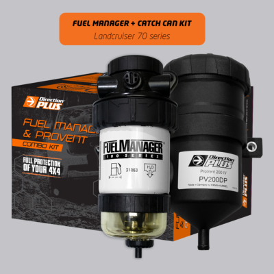 Fuel Manager Pre-Filter + Catch Can Kit LAND CRUISER 70 (FMPV648DPK)
