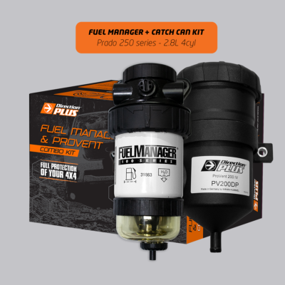 Fuel Manager Pre-Filter + Catch Can Kit TOYOTA PRADO 250 SERIES (FMPV668DPC)