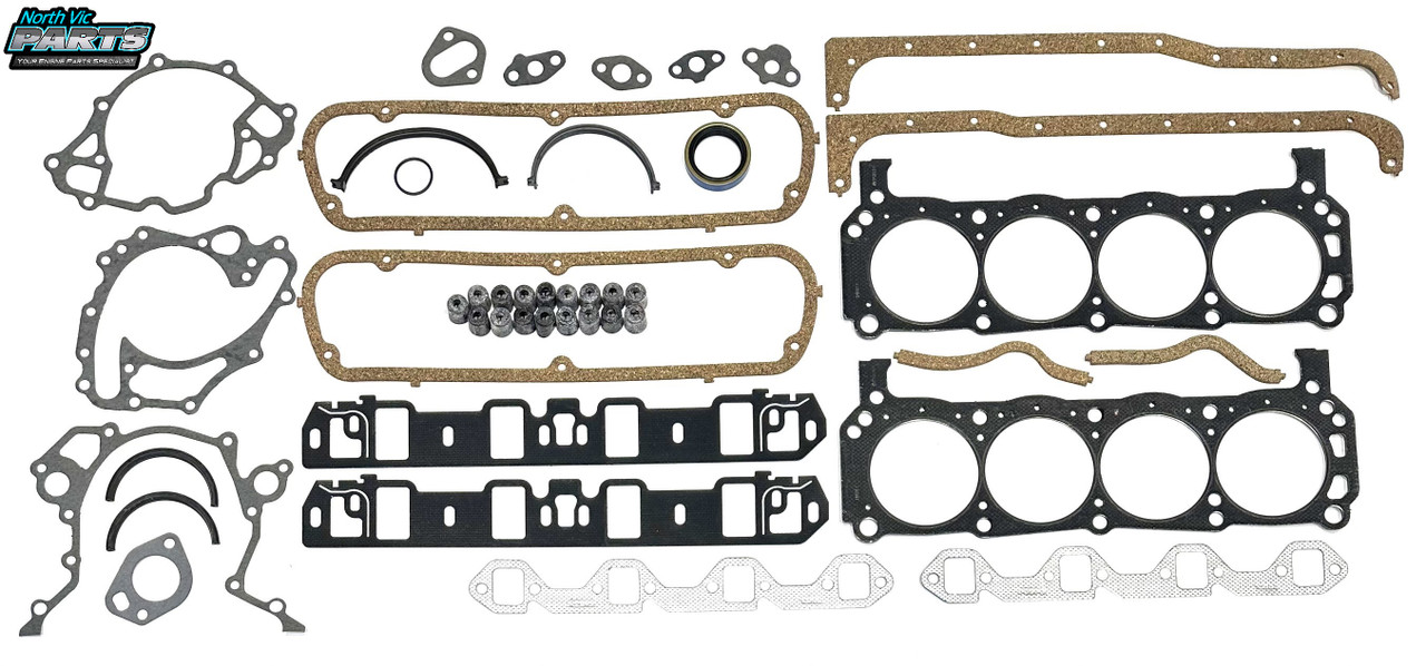 Permaseal Sump Gasket Set - Ford 351 Windsor