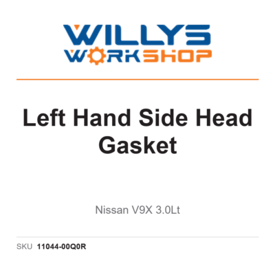 Genuine Left Hand Side Head Gasket - Nissan V9X 3.0Lt