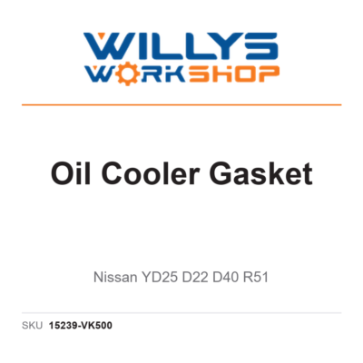 Genuine Oil Cooler Gasket - Nissan YD25 D22 D40 R51