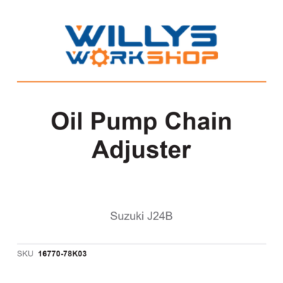 Genuine Oil Pump Chain Adjuster - Suzuki J24B