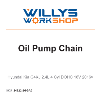 Genuine Oil Pump Chain - Hyundai Kia G4KJ 2.4L 4 Cyl DOHC 16V 2016>