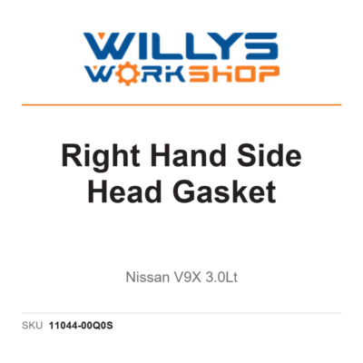 Genuine Right Hand Side Head Gasket - Nissan V9X 3.0Lt