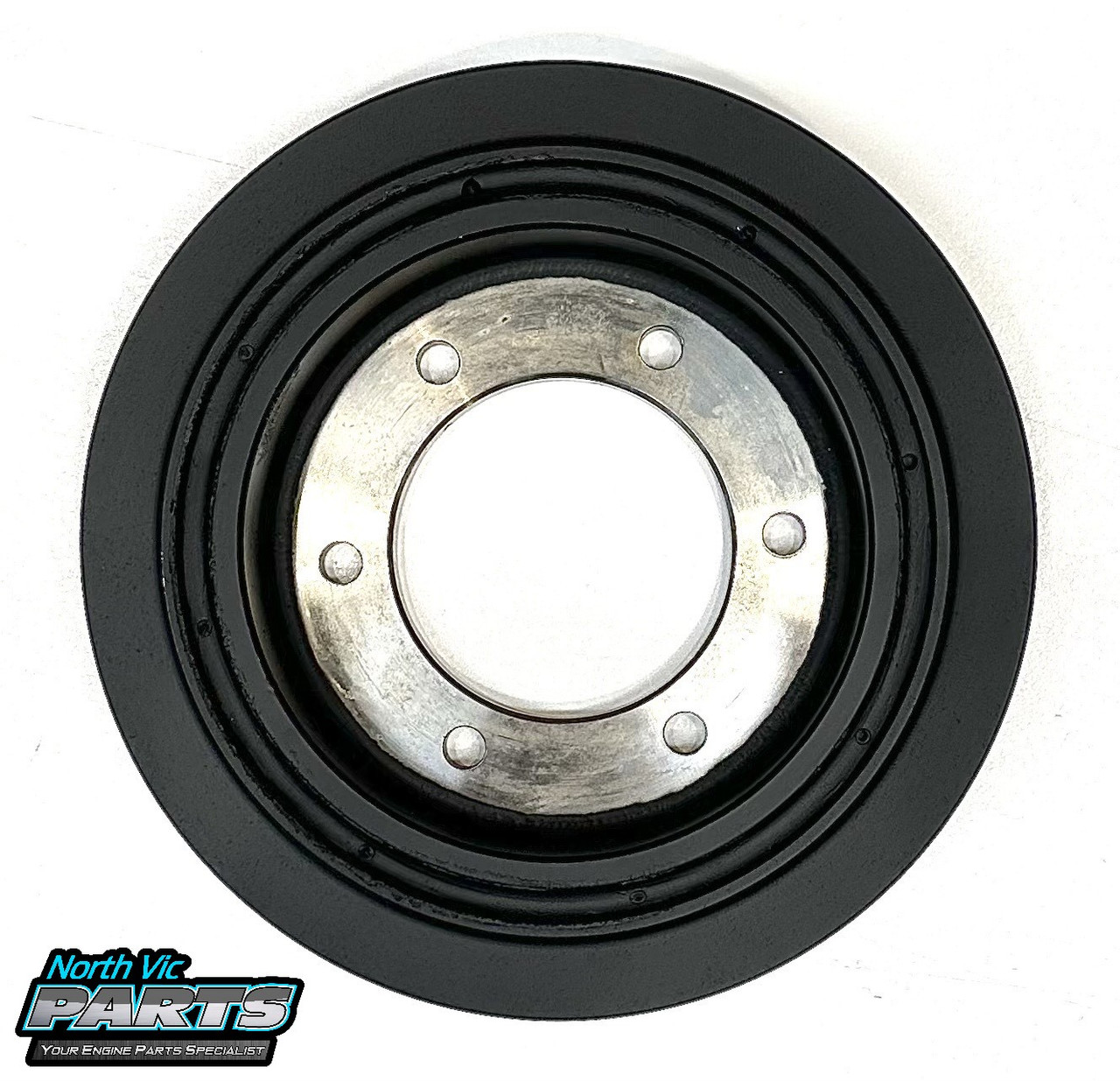 Powerbond Air conditioning bolt on pully - Toyota 1HZ 1HD-T 4.2LT 6 CYL SOHC 12V