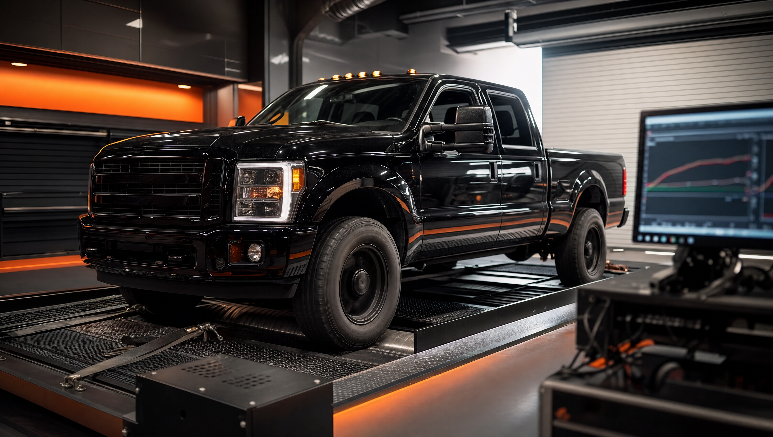 American diesel truck tuning at Willys Workshop