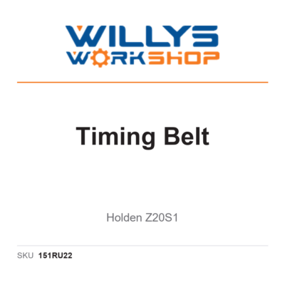 Timing Belt - Holden Z20S1