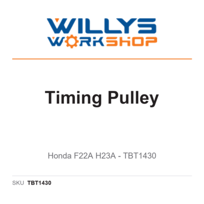 Timing Pulley - Honda F22A H23A – TBT1430