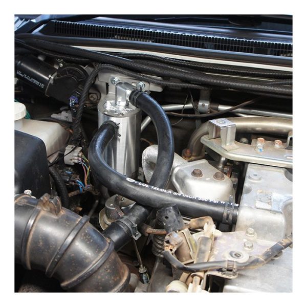 HPD Catch Can to Suit Mitsubishi Pajero Nx + Ns, Nt, Nw with Snorkel