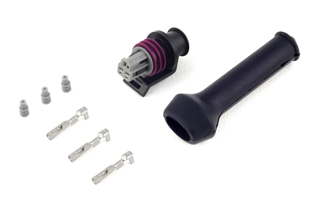 Plug and Pins Only – Delphi 3 Pin