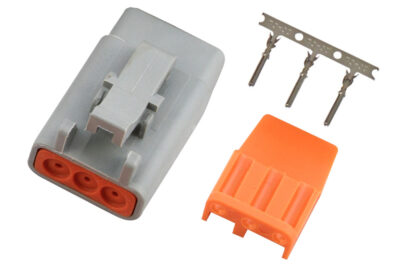 Plug and Pins Only – Male Deutsch DTM-3 Connector