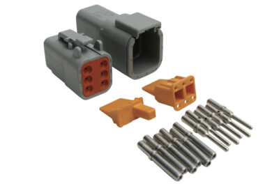 Plug and Pins Only – Matching Set of Deutsch DTM-6