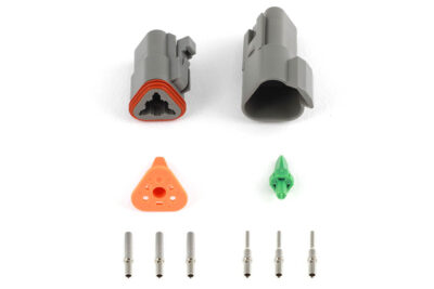 Plug and Pins Only – Matching Set of Deutsch DT-3 Connectors