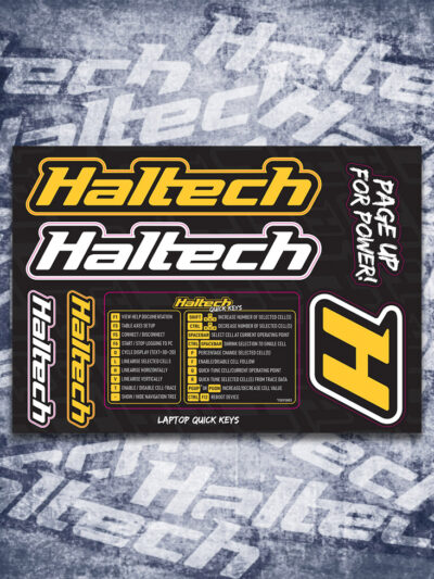 Haltech Sticker Sheet