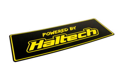 Powered By Haltech Vanity Plate