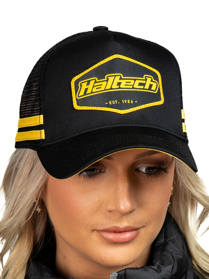 Haltech Snap Back Striped Trucker
