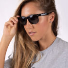 Haltech Sunglasses Black and White