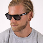 Haltech Sunglasses Black and White