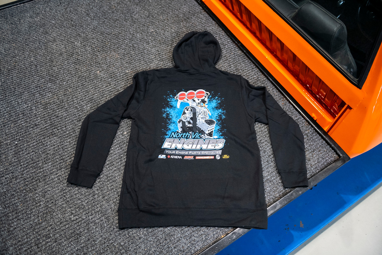 North Vic Parts Hoodie – Green Ute Design