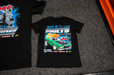 North Vic Parts Kids Tee – Green Ute Design