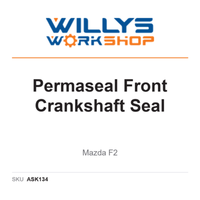 Permaseal Front Crankshaft Seal - Mazda F2
