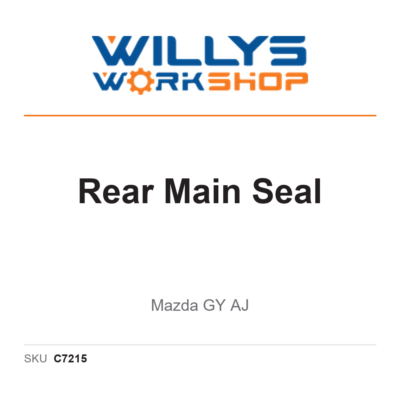 Rear Main Seal - Mazda GY AJ