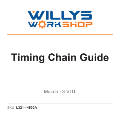 Genuine Timing Chain Guide - Mazda L3-VDT