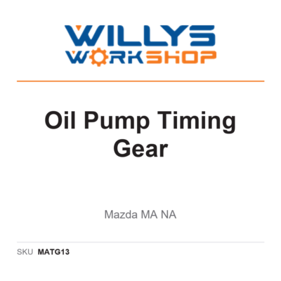 Oil Pump Timing Gear - Mazda MA NA