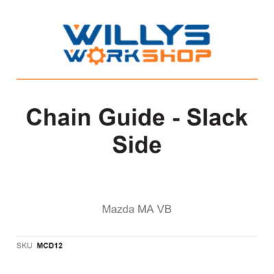 Chain Guide – Slack Side - Mazda MA VB