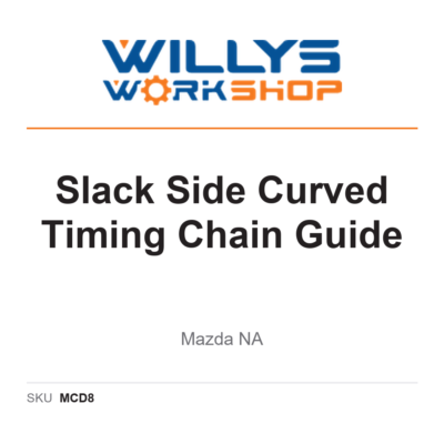 Slack Side Curved Timing Chain Guide - Mazda NA