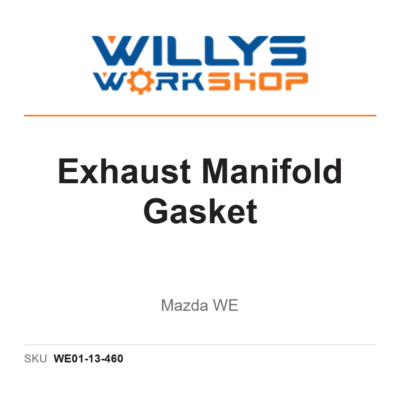 Genuine Exhaust Manifold Gasket - Mazda WE