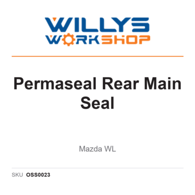 Permaseal Rear Main Seal - Mazda WL