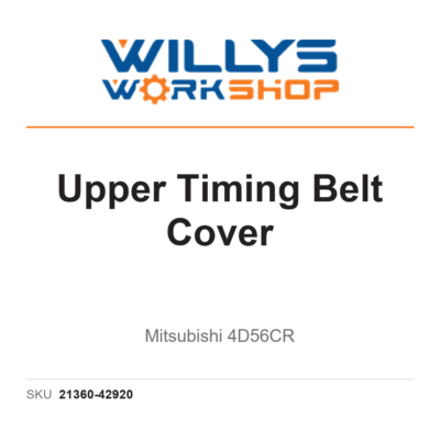 Genuine Upper Timing Belt Cover - Mitsubishi 4D56CR