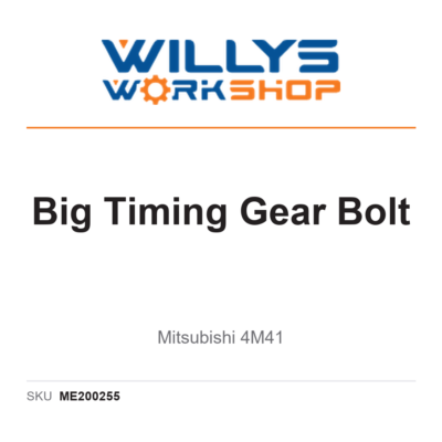 Genuine Big Timing Gear Bolt - Mitsubishi 4M41