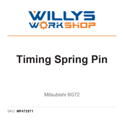 Genuine Timing Spring Pin - Mitsubishi 6G72