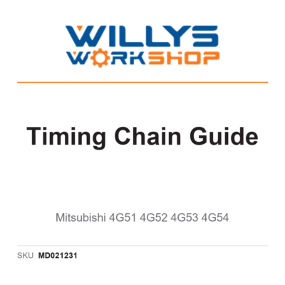 Genuine Timing Chain Guide - Mitsubishi 4G51 4G52 4G53 4G54